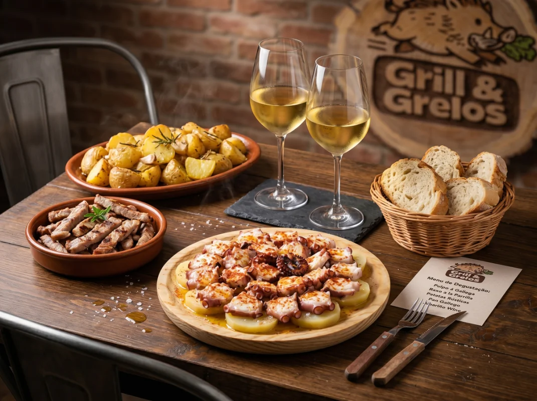 Menú degustación Grill & Grelos